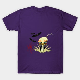 Grumpy Chicken Vampire T-Shirt